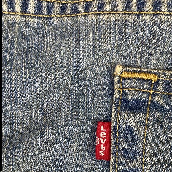 Levi's 569 Loose Straight Jeans Men's 40 x 32 Measures 42 x 31 Blue Cotton - Picture 8 of 16
